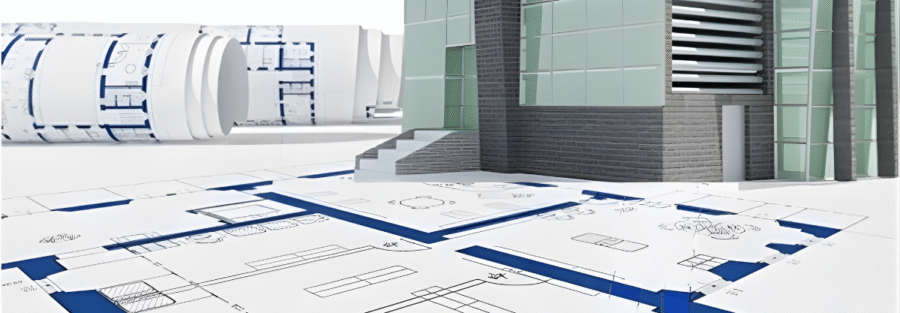 Ilustração da paginação do piso tátil