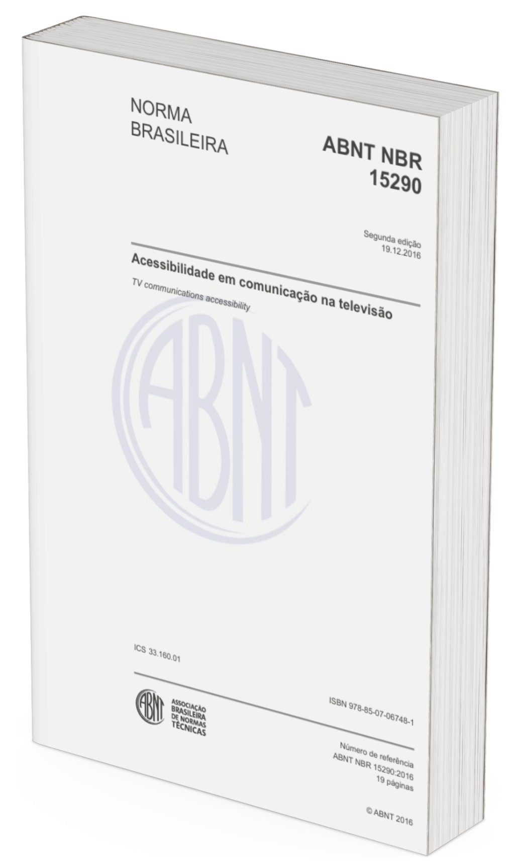 ABNT NBR 15290:2016