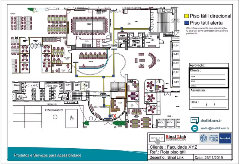 Mapa Tátil: tudo que você precisa saber 5 Croqui para a elaboração do mapa tátil